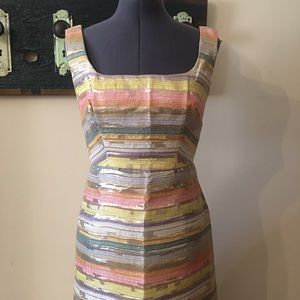 Vintage Party Time Fashion ‘60’s Shimmer Dress